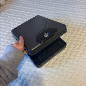 Black Secure Lock Box